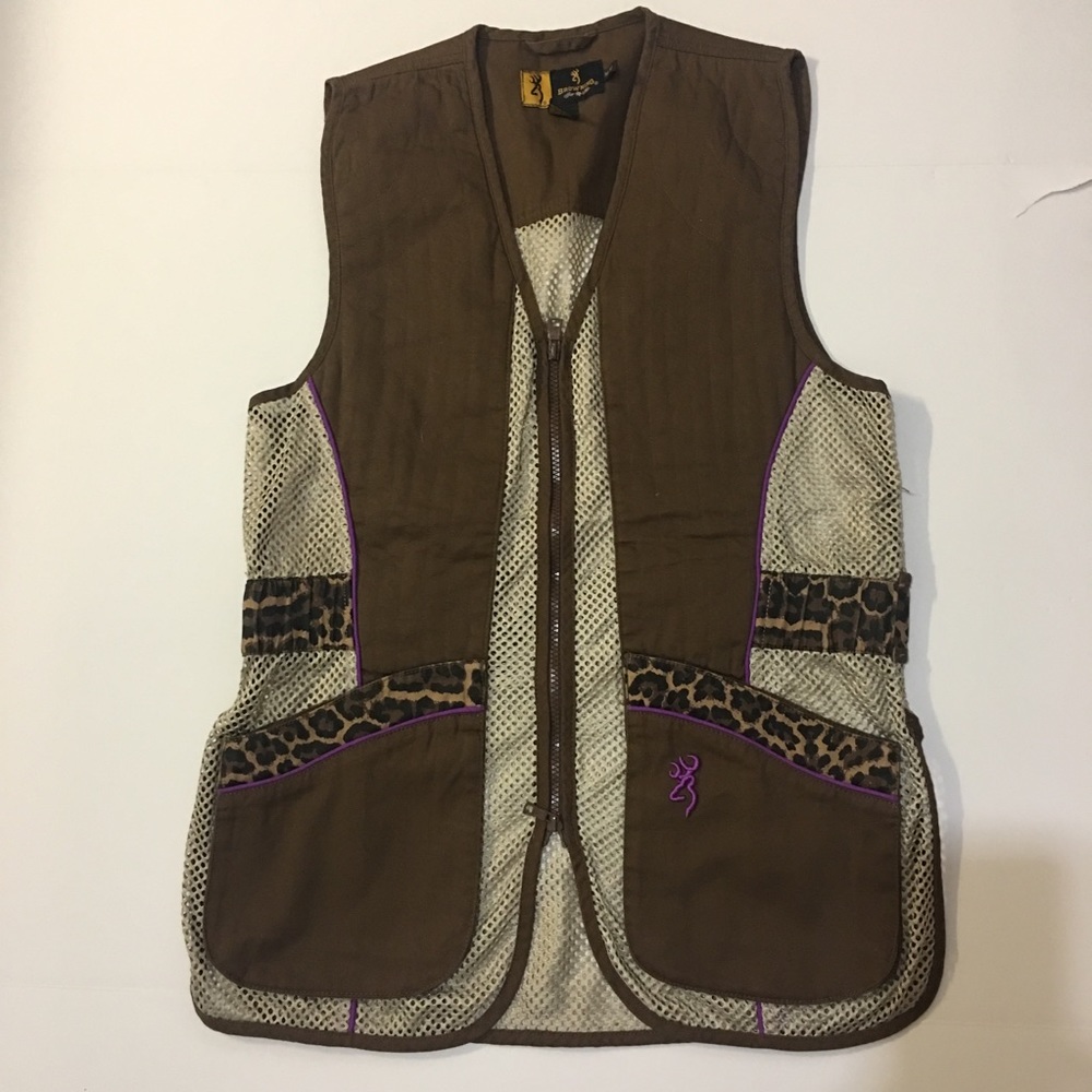 Browning Womens Hunting Shooting Vest sz M